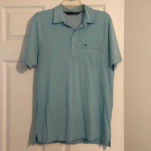 Men’s blue polo